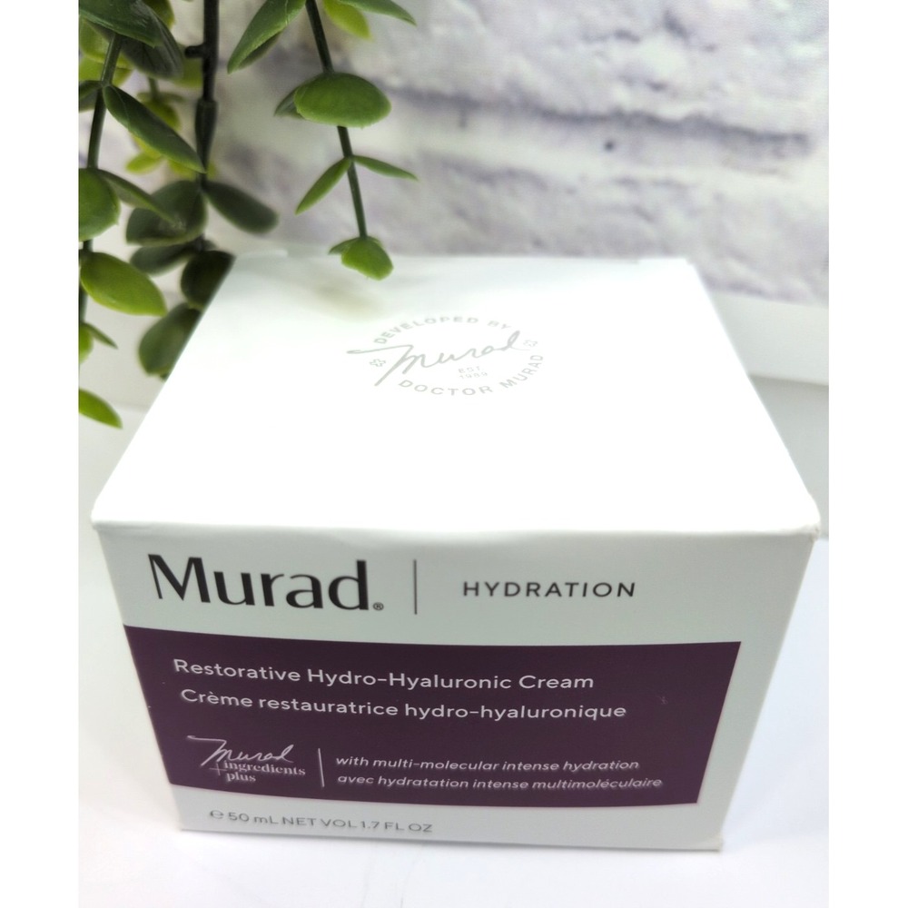 NIB🌿Murad Restorative Hydro Hyaluronic Cream 1.7oz/50ml Hydration Intense Skin